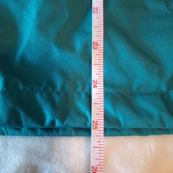 I5 Apparel Men's Size M Lightweight Windbreaker Rain Jacket Teal Black Full Zip - Picture 5 of 12